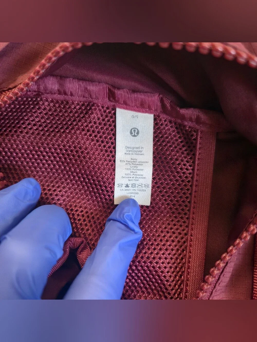 Lululemon Everyday Backpack 2.0 Mulled Wine